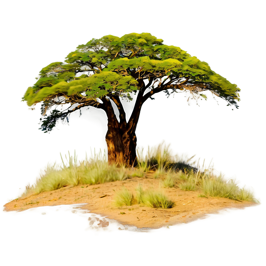 Acacia Tree African Landscape Png 06132024