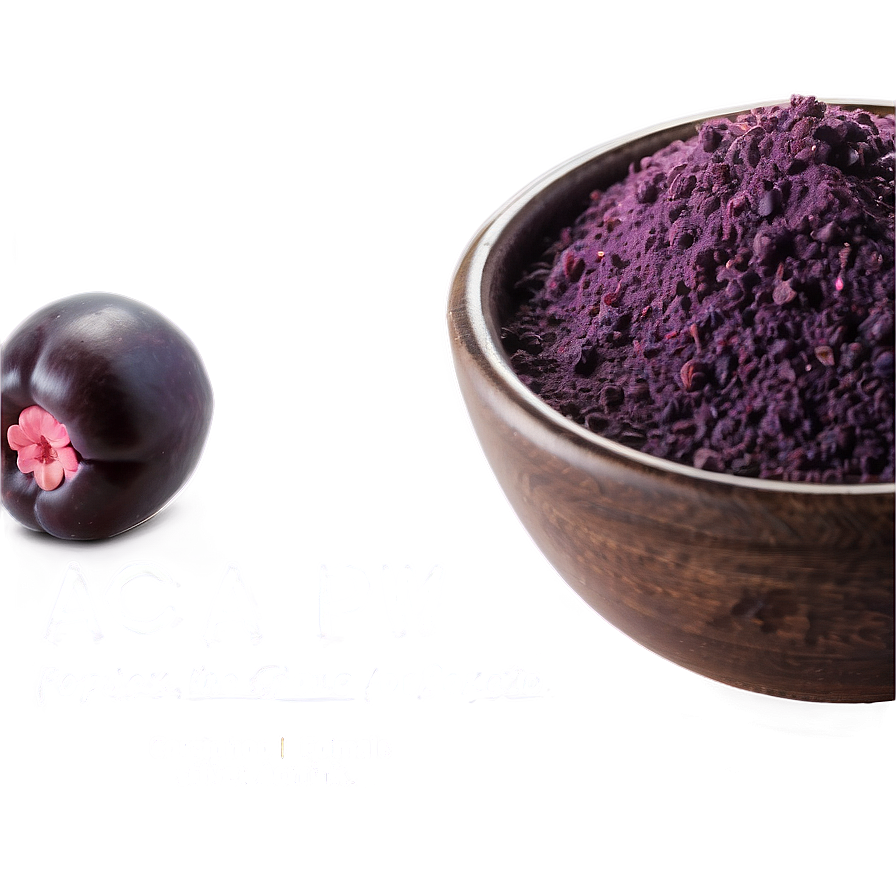 Acai Powder Mix Png 06252024