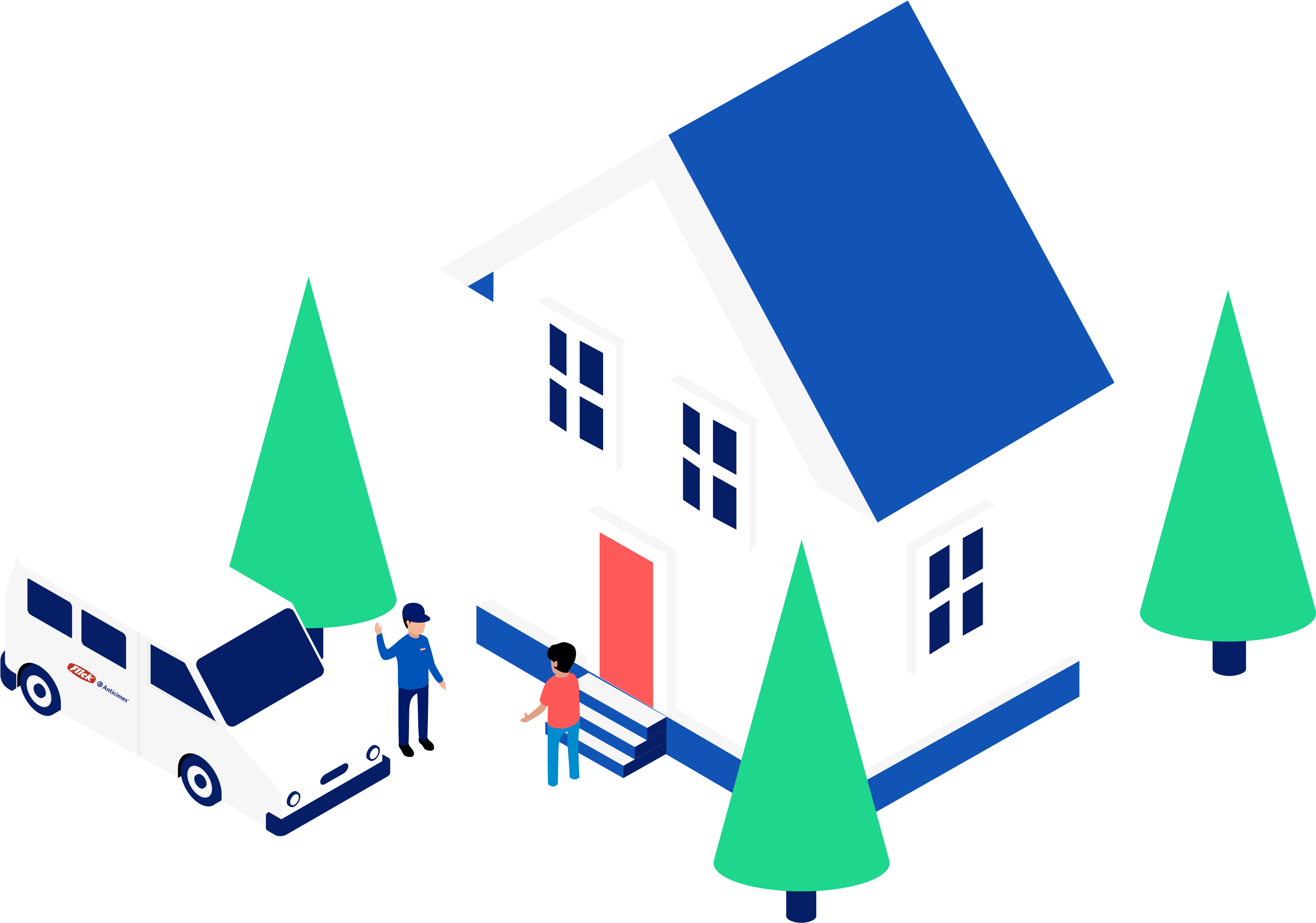 Accessible Home Visit Illustration