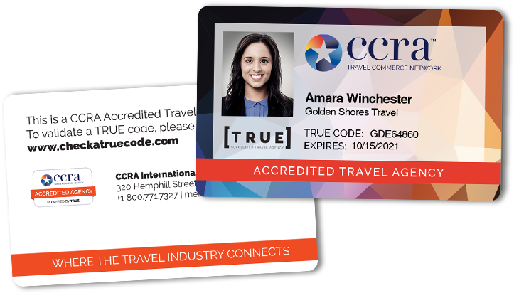 Accredited Travel Agency I D Cards