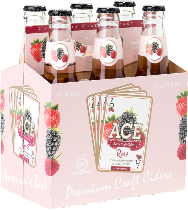 Ace Berry Craft Cider Packaging