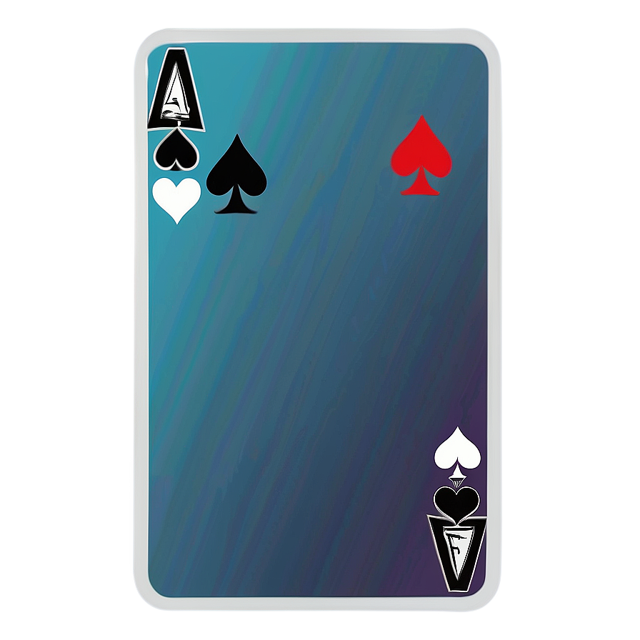 Ace Card Outline Png Ijo