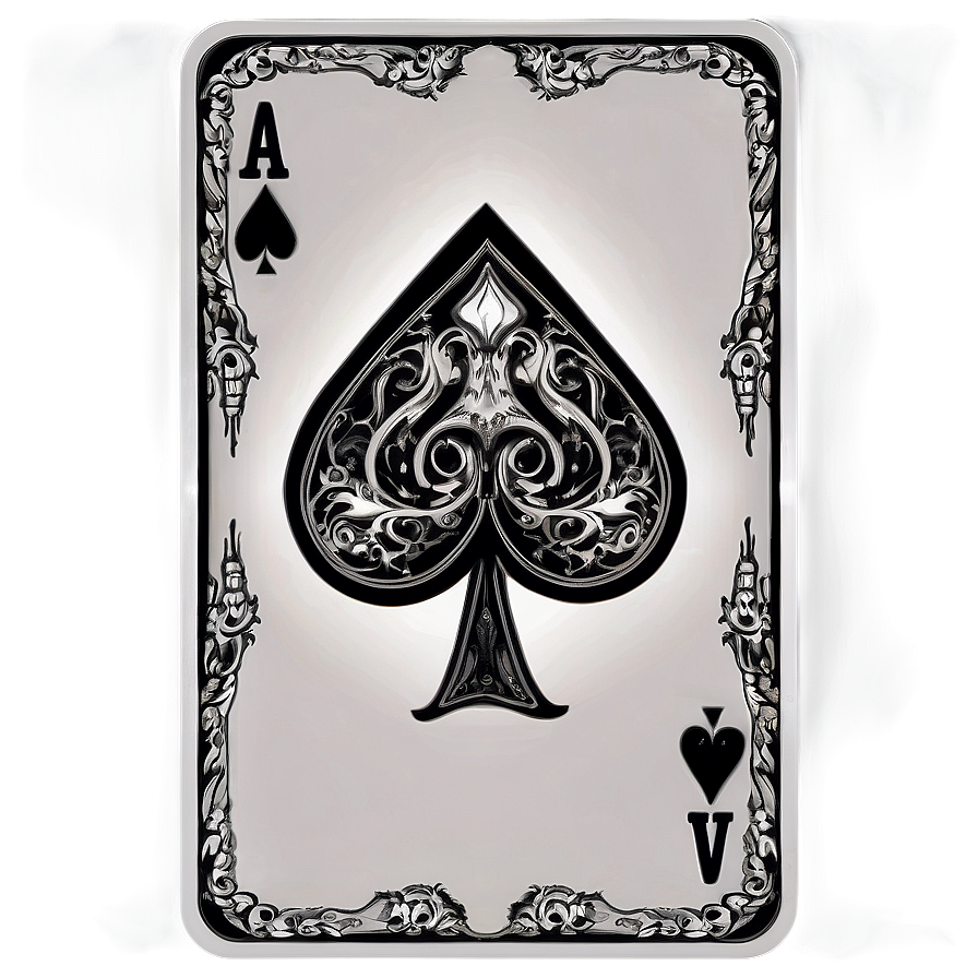 Ace Of Spades Playing Card Png Fug