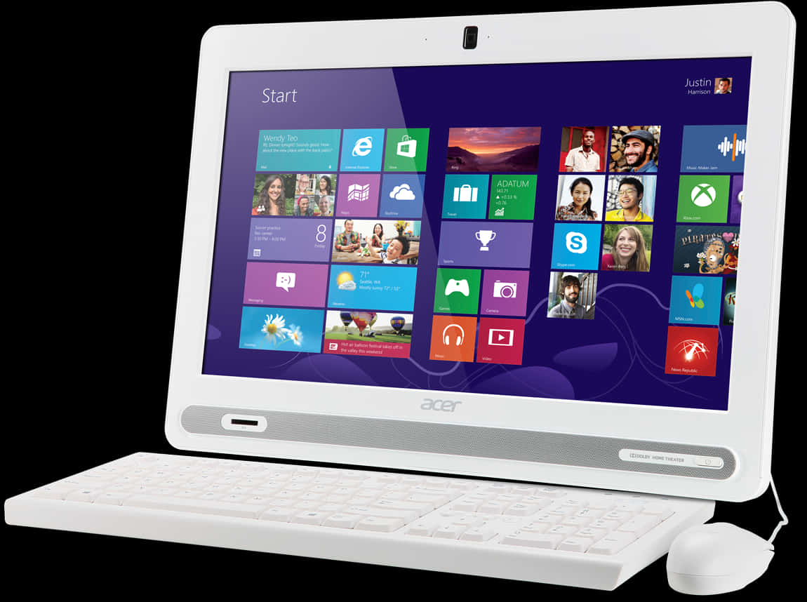 Acer Allin One Desktop Windows8