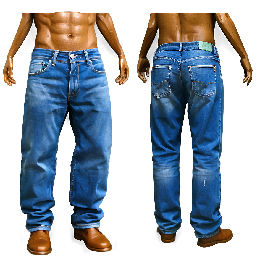 Acid Wash Jean Png 19