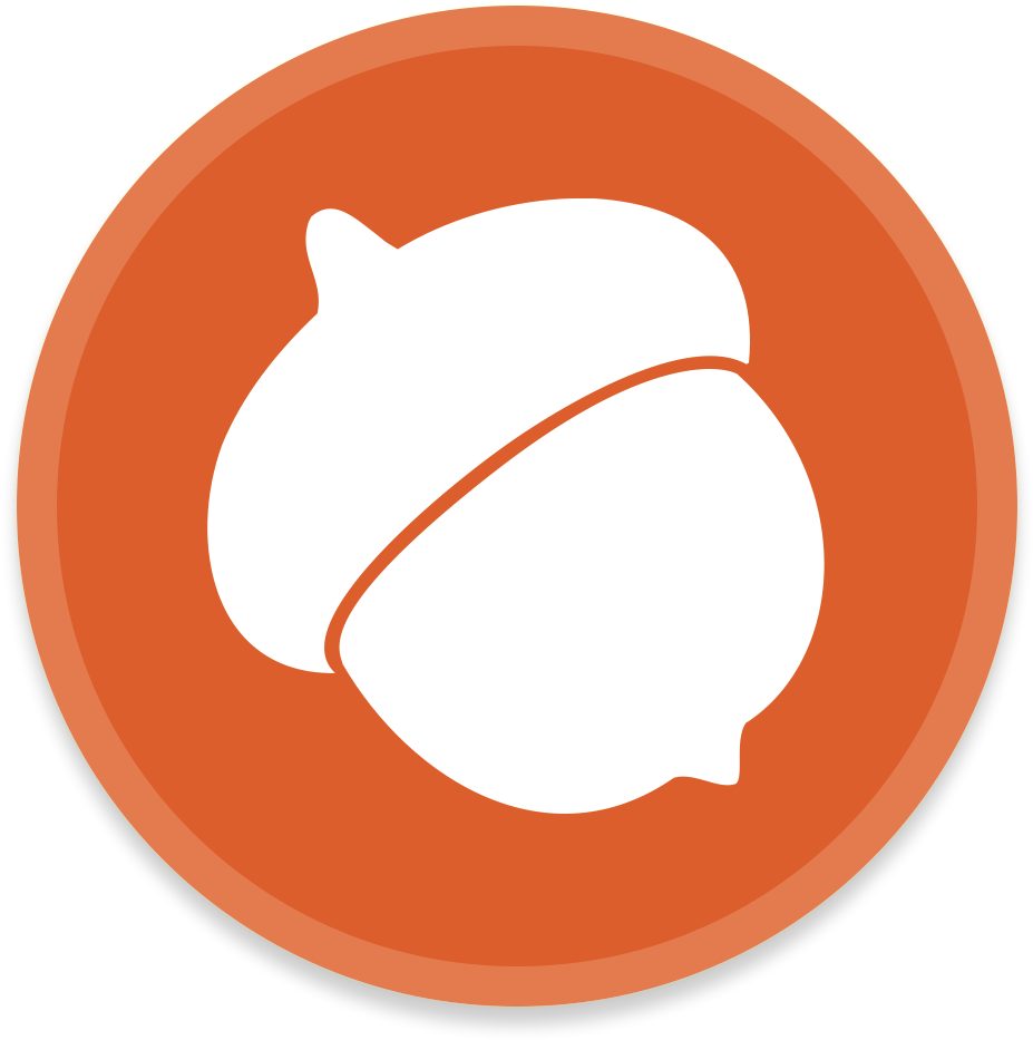 Acorn Icon Graphic