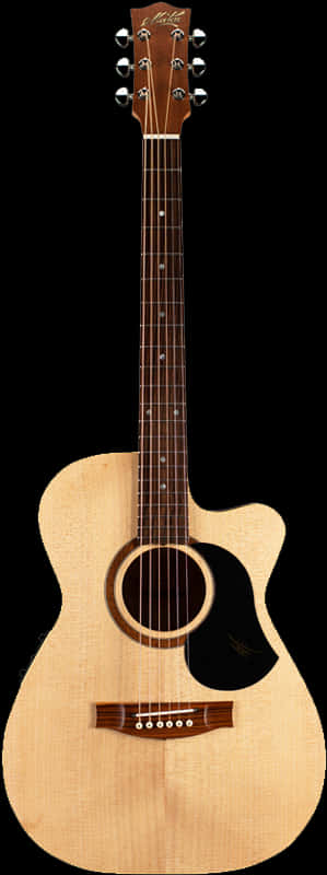 Acoustic Guitar Natural Finish