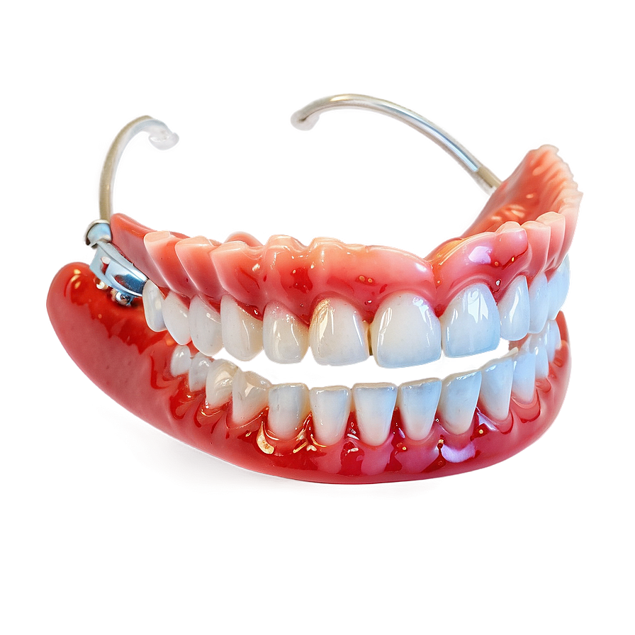 Acrylic Dentures Visual Png Xkw96