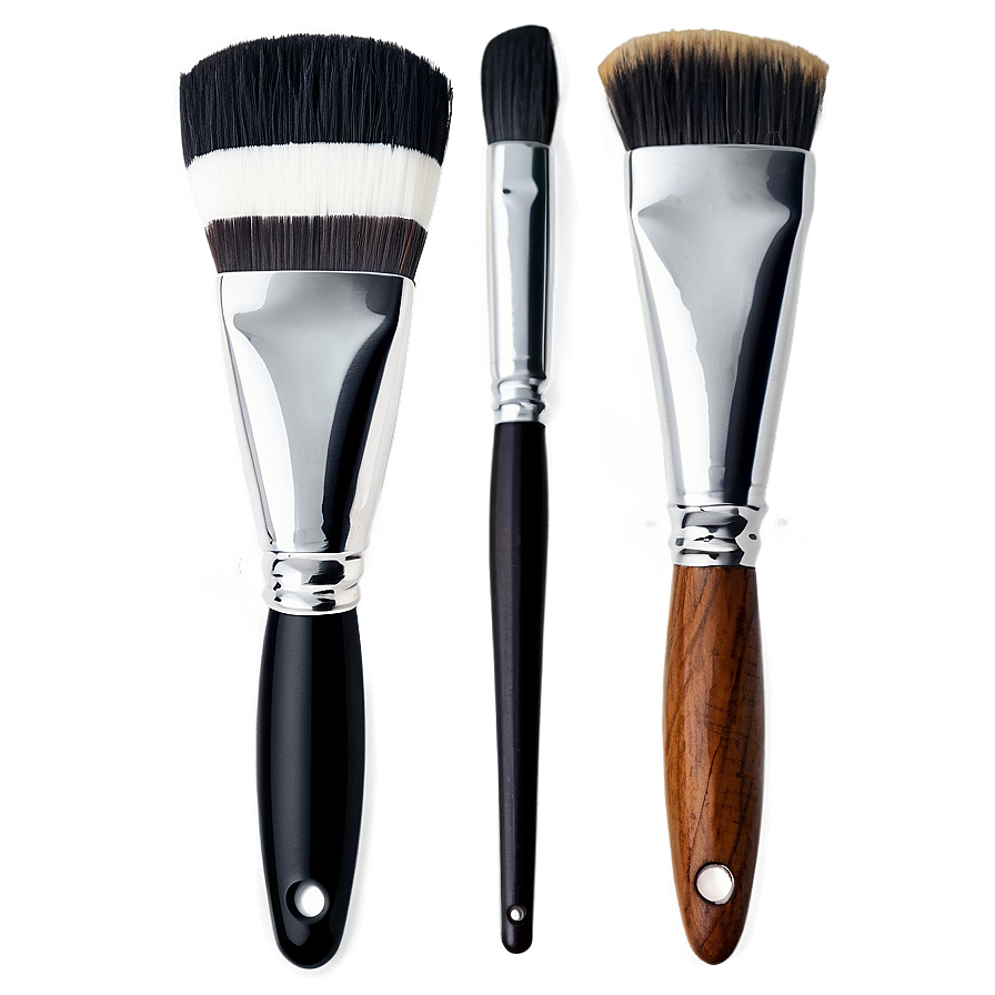 Acrylic Paint Brushes Png 06212024