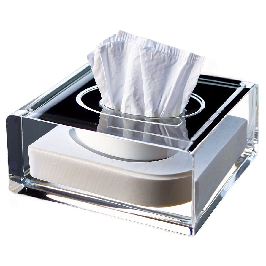 Acrylic Tissue Box Png Uaf10