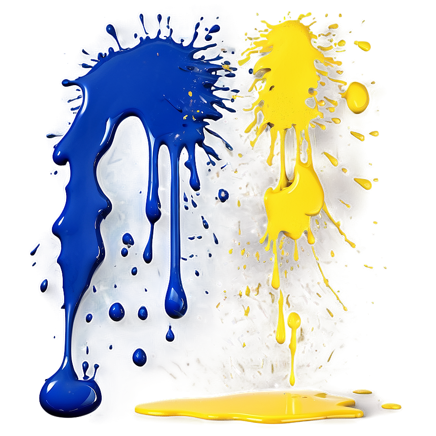 Action Painting Splatter Effect Png 64