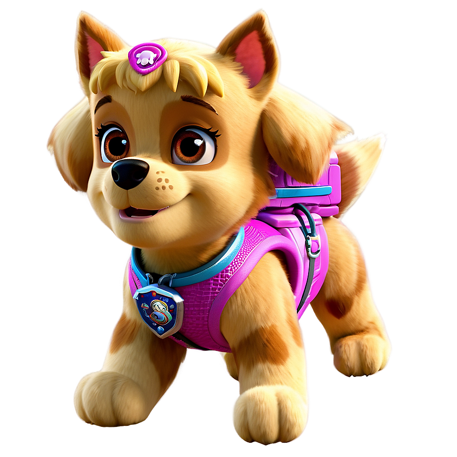 Action Pose Skye Paw Patrol Png 59