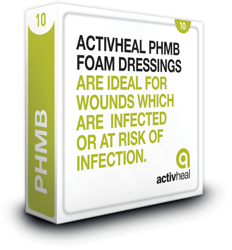 Activ Heal P H M B Foam Dressings Box