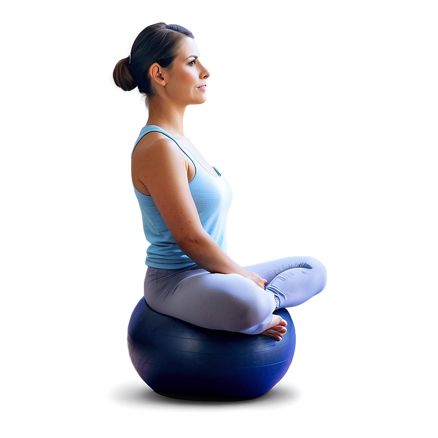 Active Sitting Yoga Ball Png Cyf