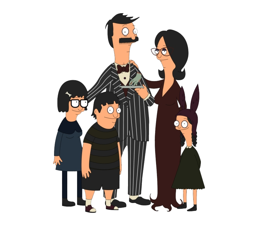 Addams Family Cartoon Parody