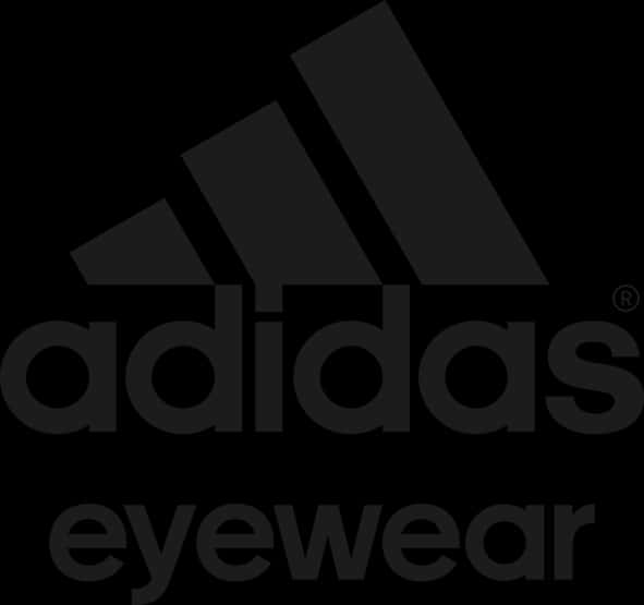 Adidas Eyewear Logo Black Background