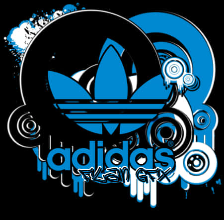 Adidas Logo Artistic Design