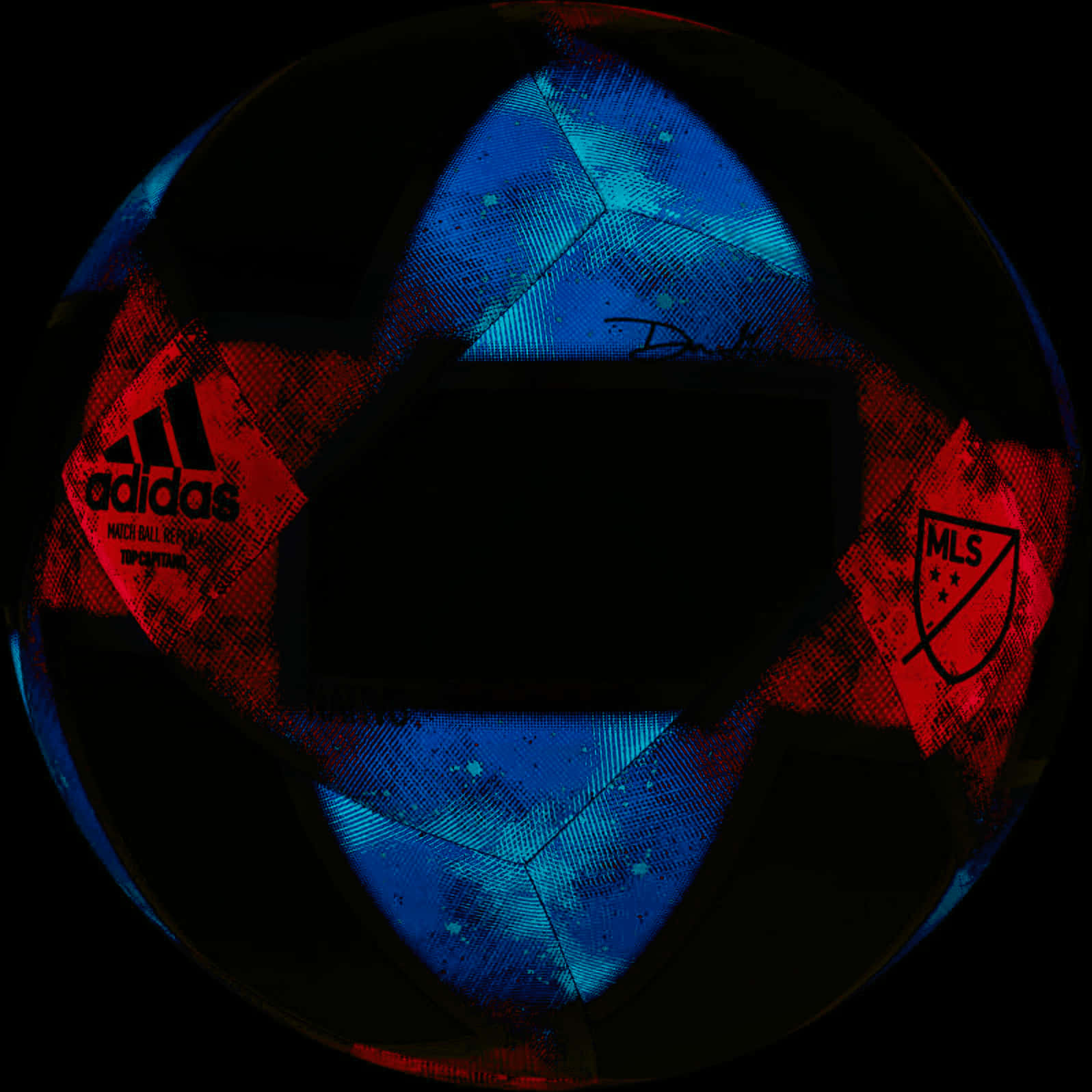 Adidas M L S Soccer Ball Artistic Design