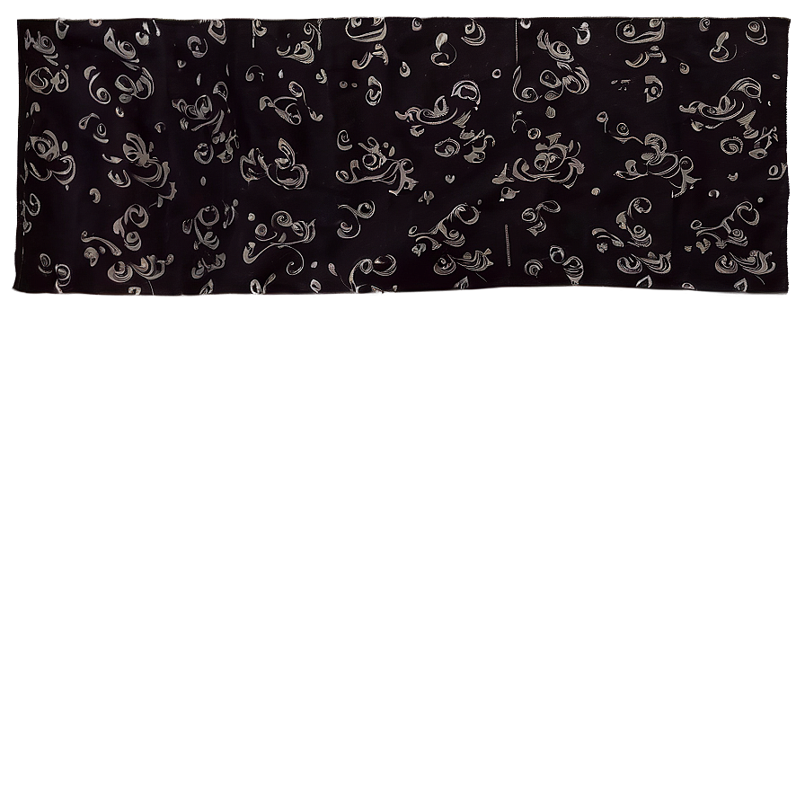 Adjustable Black Bandana Png 81