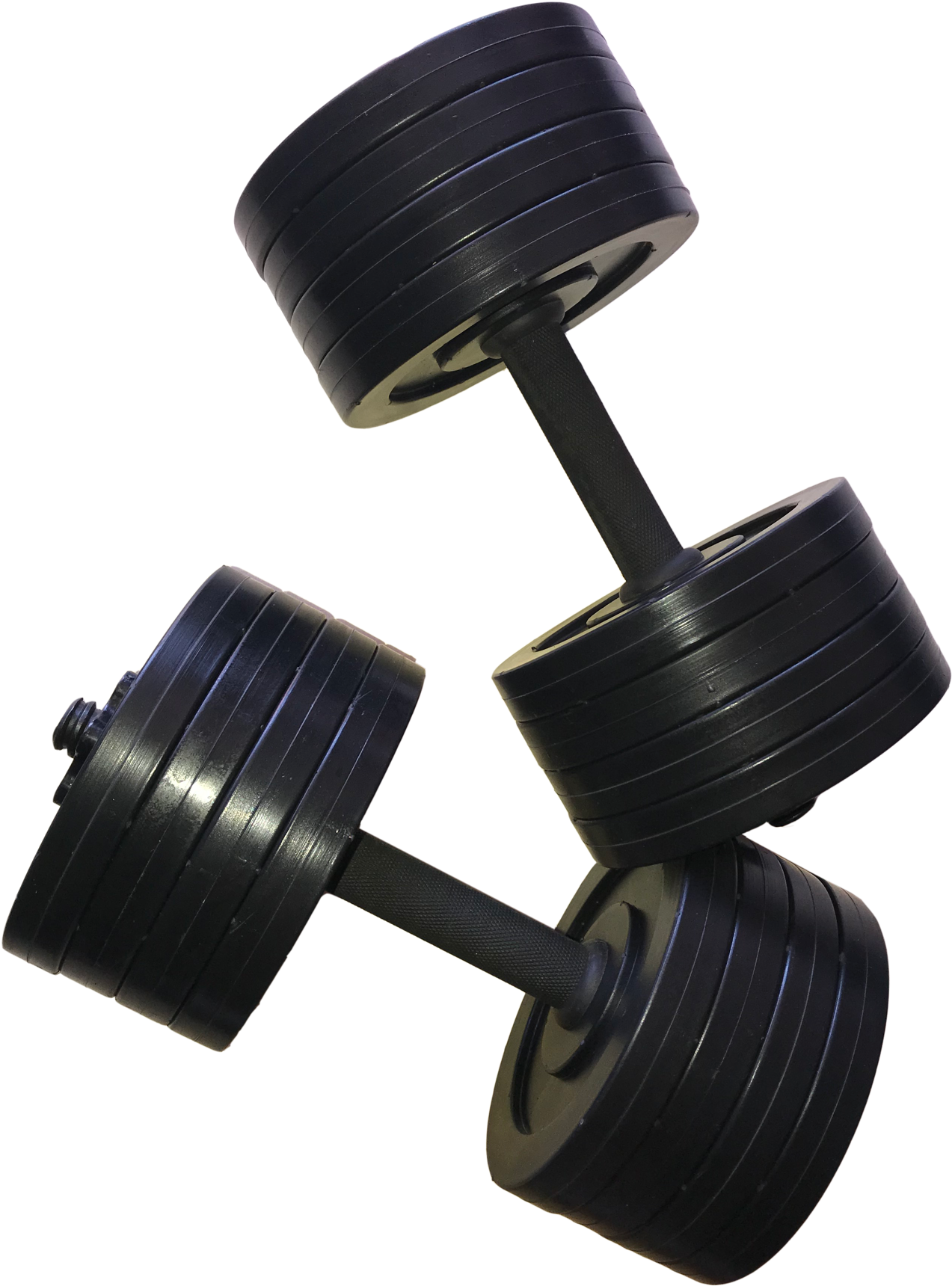 Adjustable Black Dumbbell