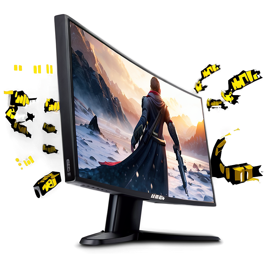 Adjustable Gaming Monitor Png Wue