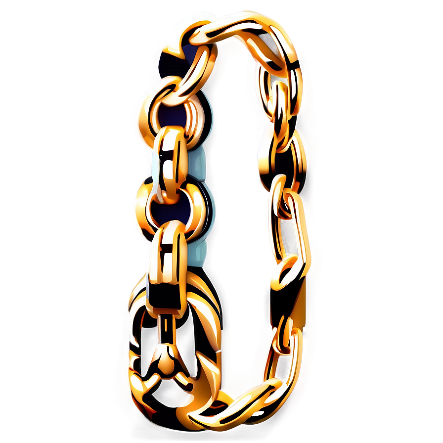 Adjustable Gold Chain Png 05042024