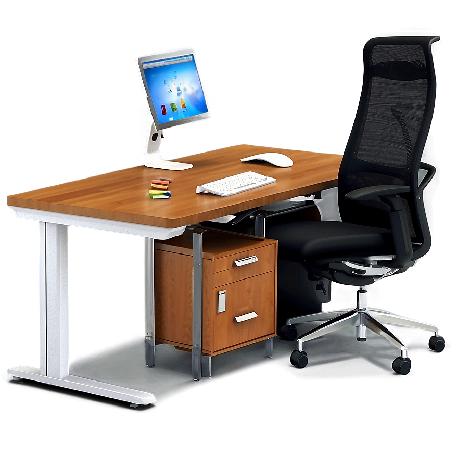 Adjustable Office Desk Png Thw