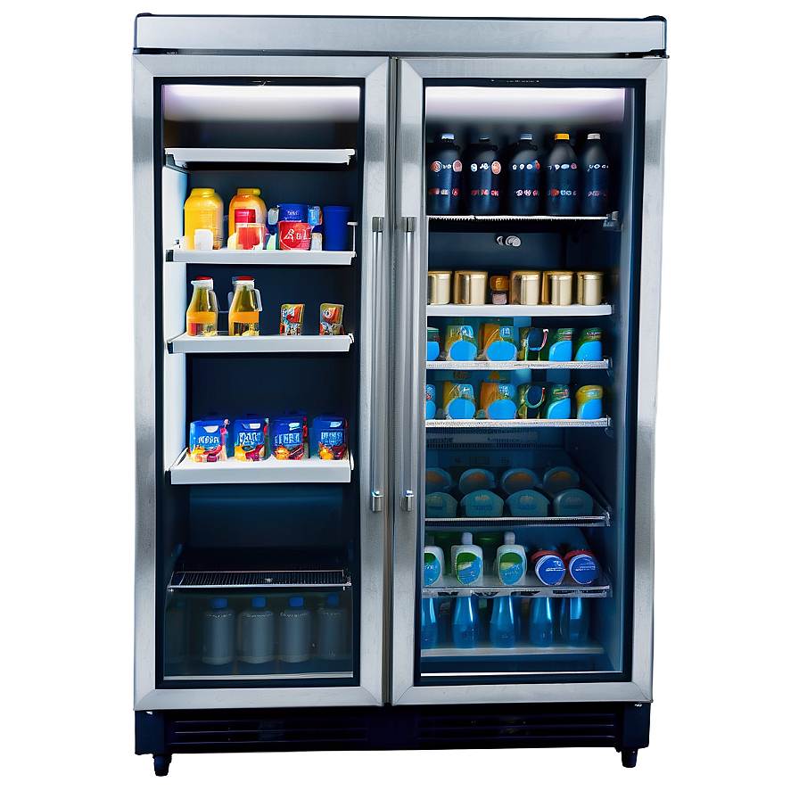 Adjustable Shelf Refrigerator Png 05252024