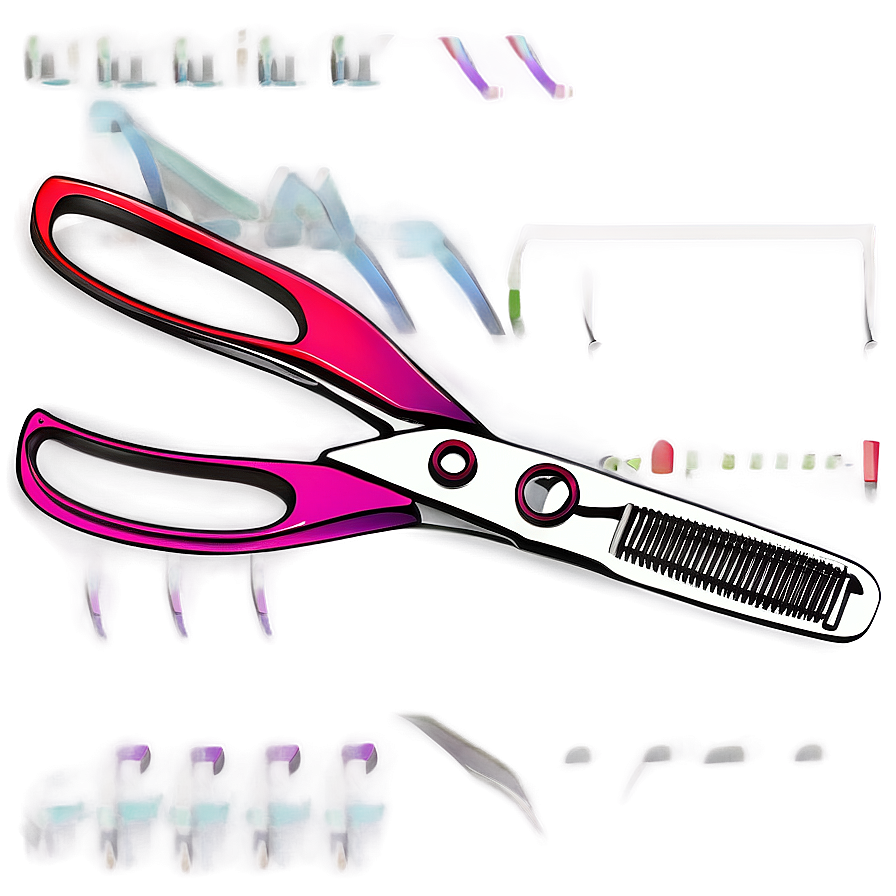 Adjustable Tension Hair Scissors Png Hcm41