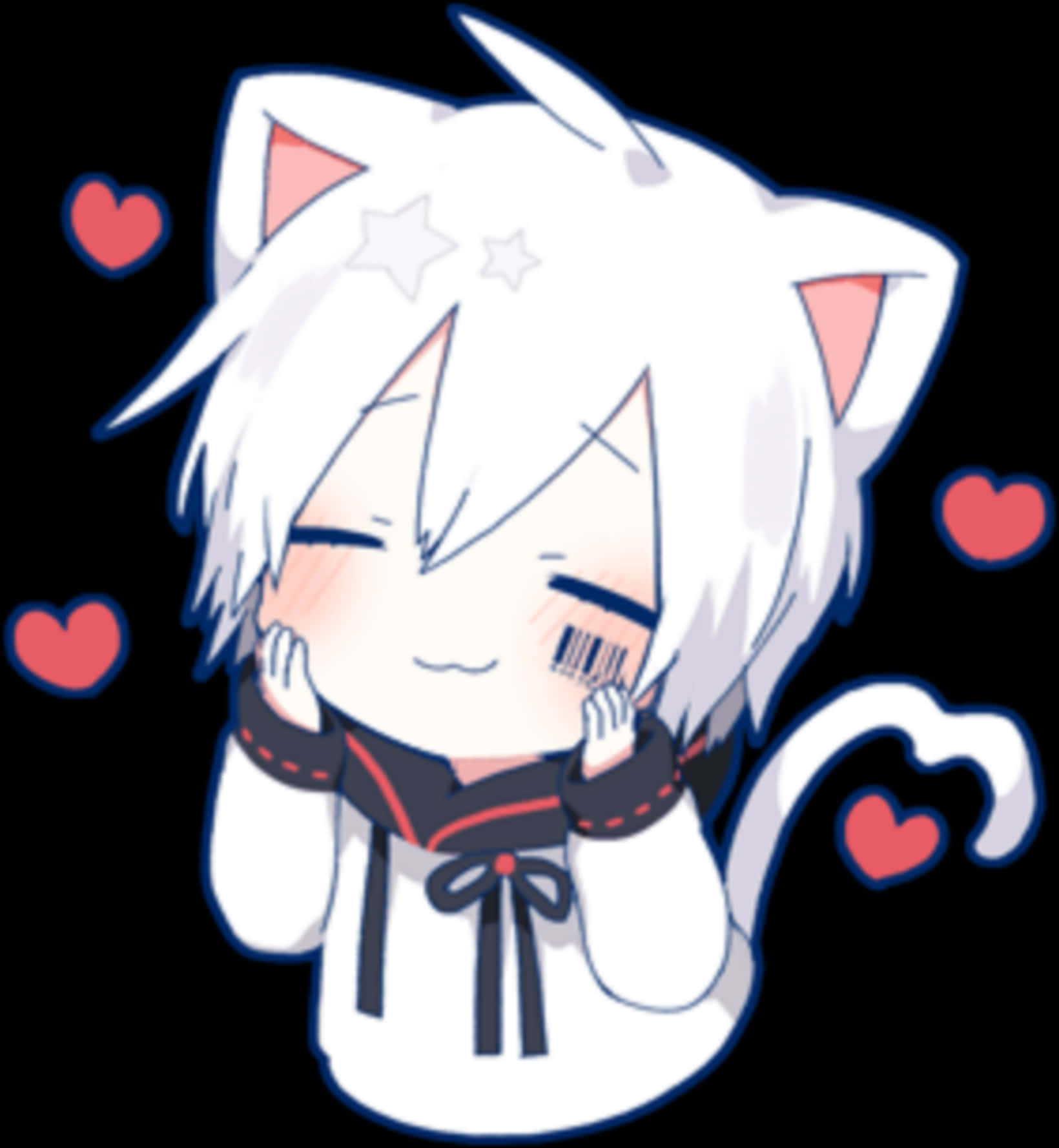 Adorable_ Anime_ Cat_ Boy_ Bliss