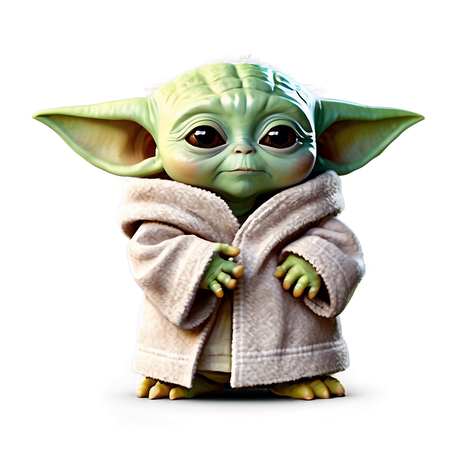 Adorable Baby Yoda Character Png Muu78