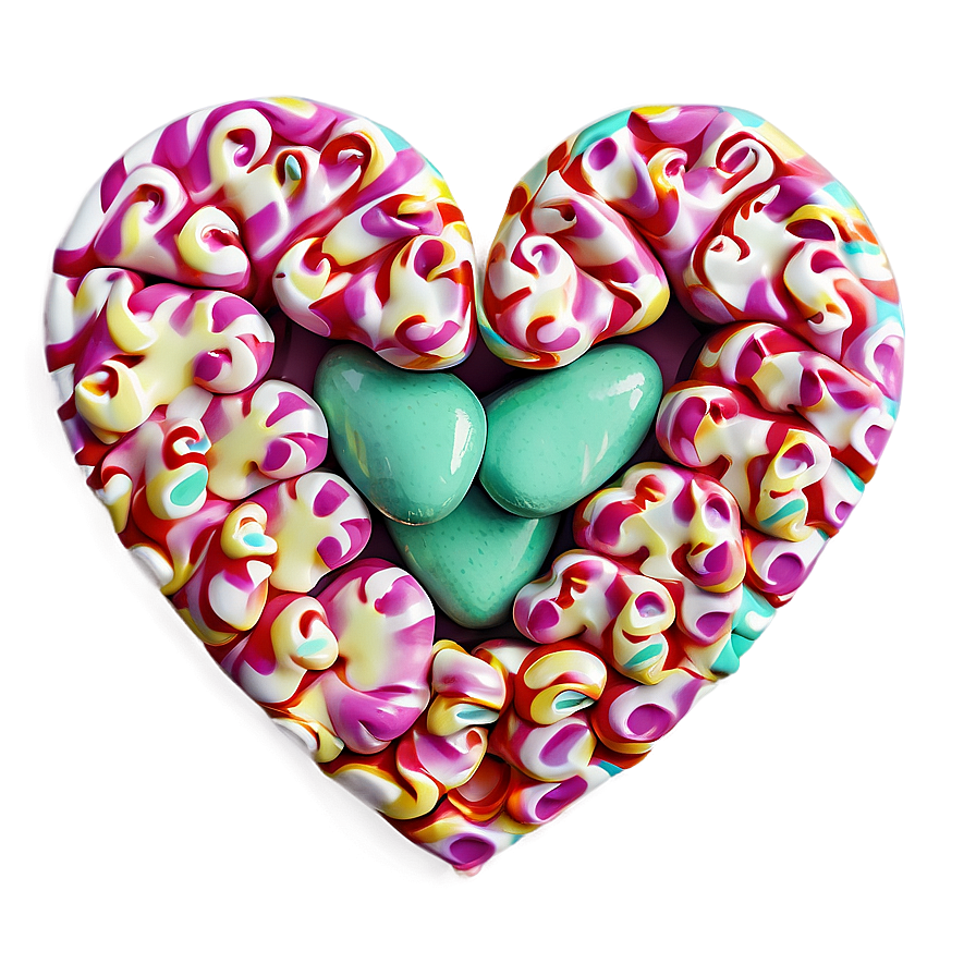 Adorable Candy Heart Png 29