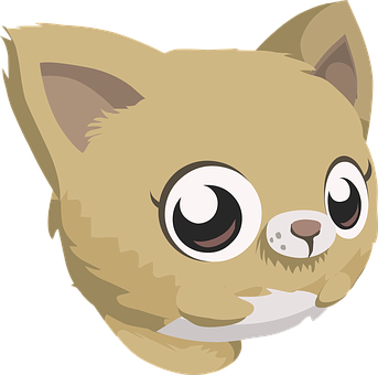 Adorable_ Cartoon_ Kitten_ Vector