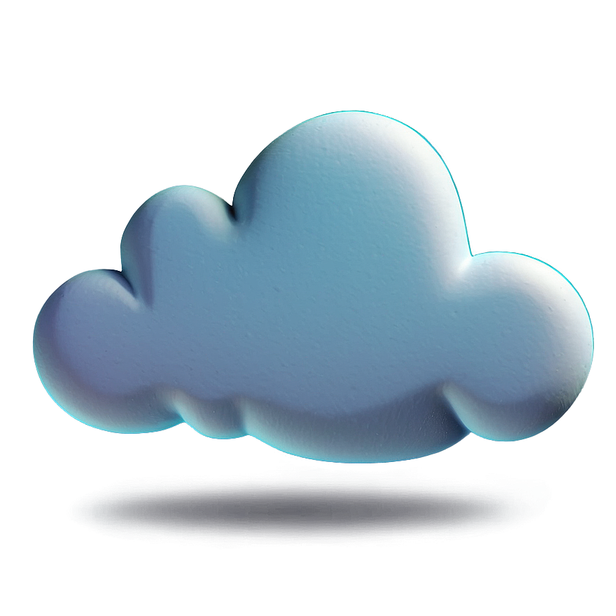 Adorable Cloud Illustration Png 73