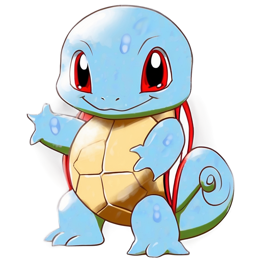 Adorable Squirtle Drawing Png 27