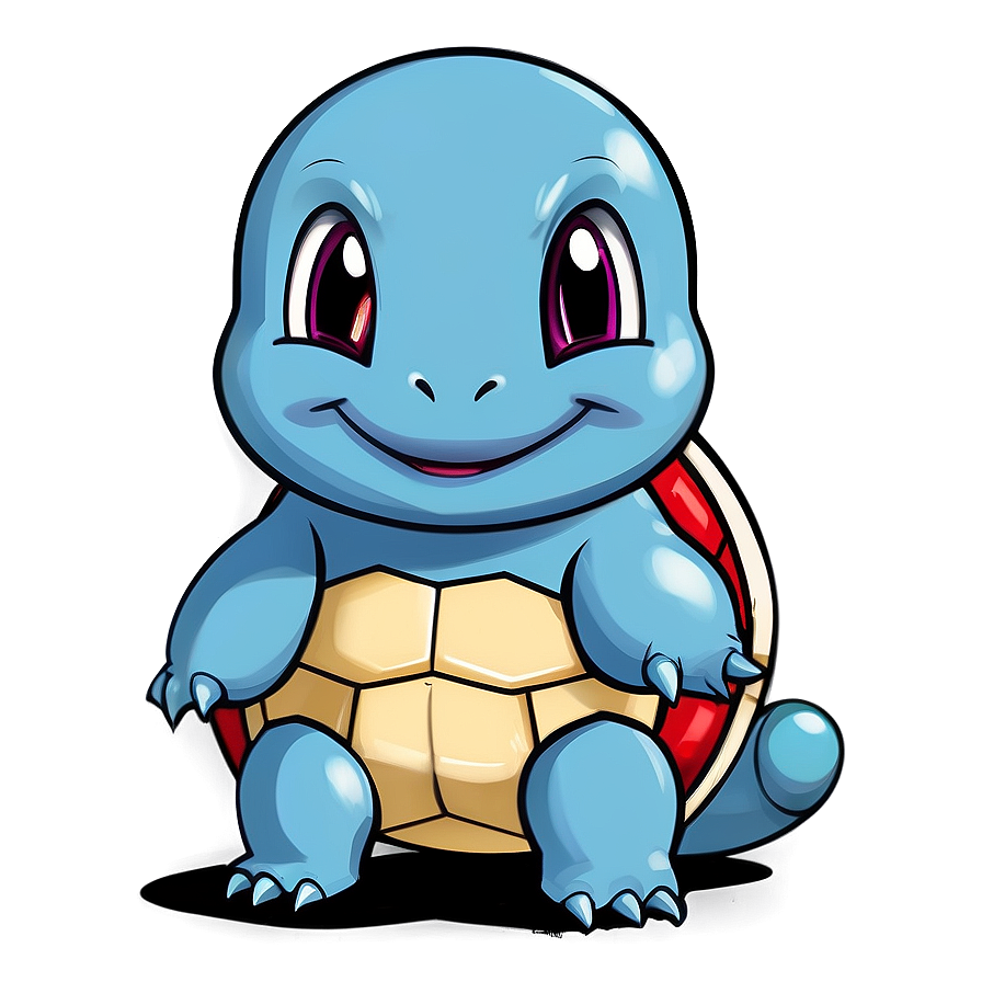 Adorable Squirtle Drawing Png Kpa