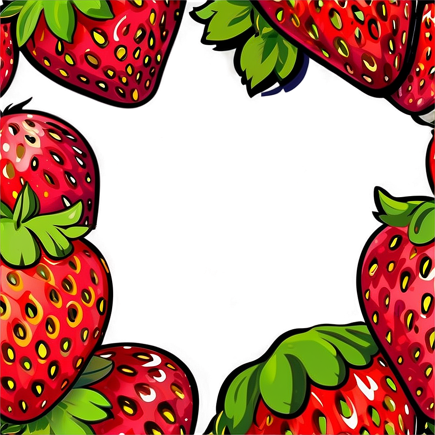 Adorable Strawberry Clipart Png Wkw