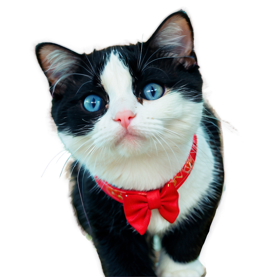 Adorable Tuxedo Cat Picture Png 06262024