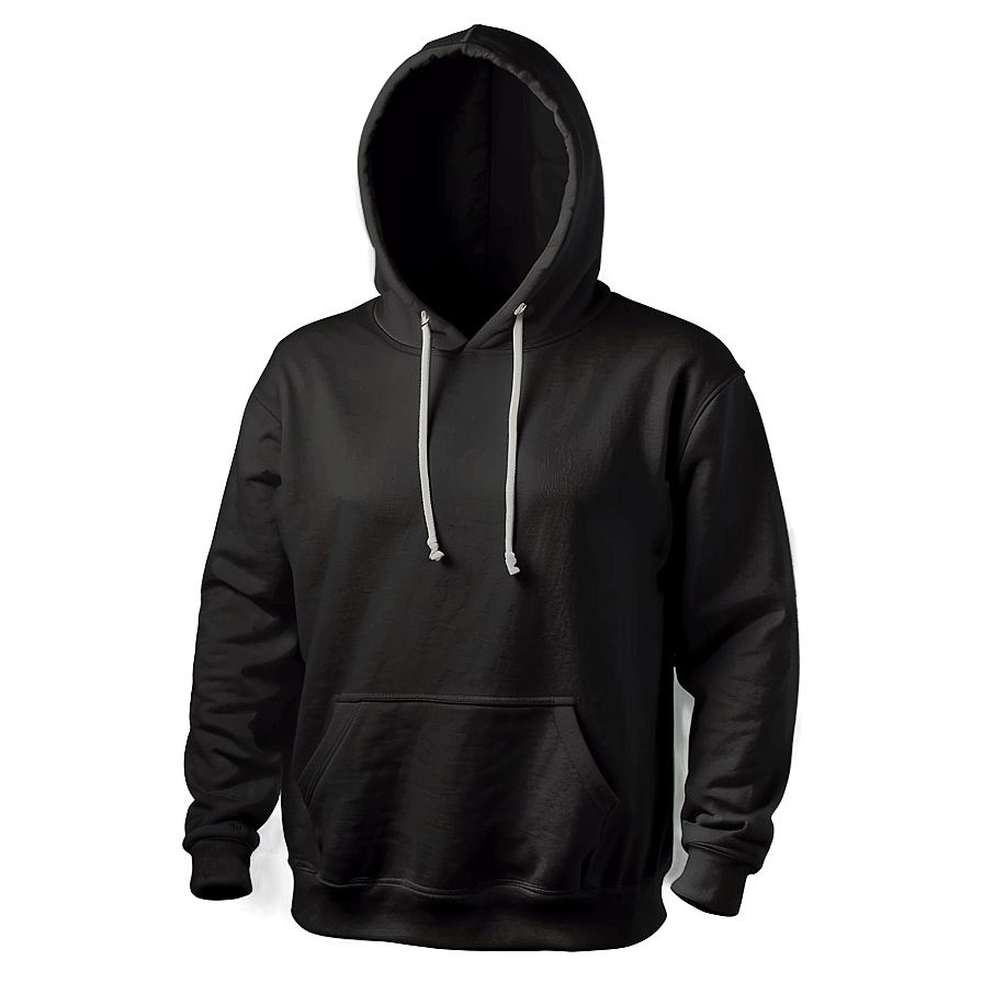 Adult Black Hoodie Png Oeu26