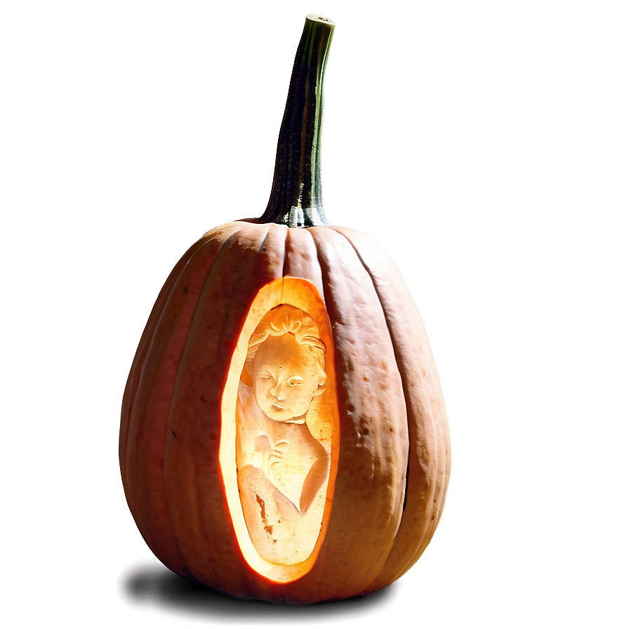 Advanced Pumpkin Carving Art Png Esl21