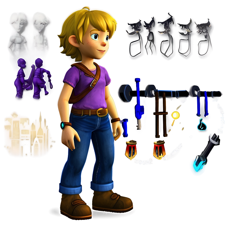 Adventure Game Characters Png 9