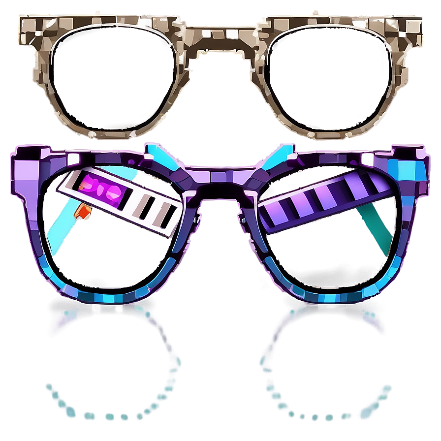 Adventure Mode Minecraft Glasses Png 27