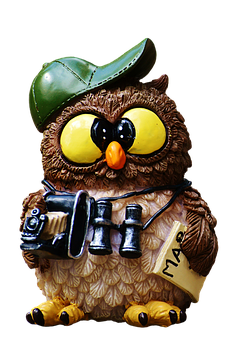 Adventurous Owl Figurine
