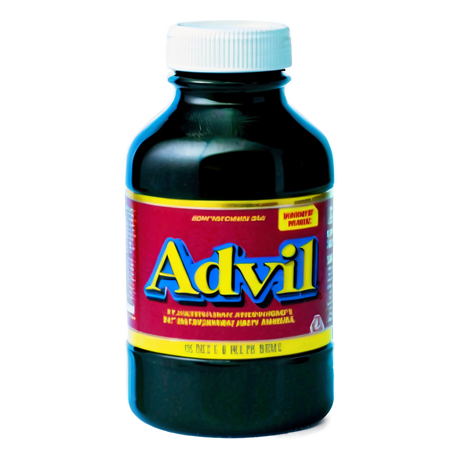 Advil Bottle Png 06212024