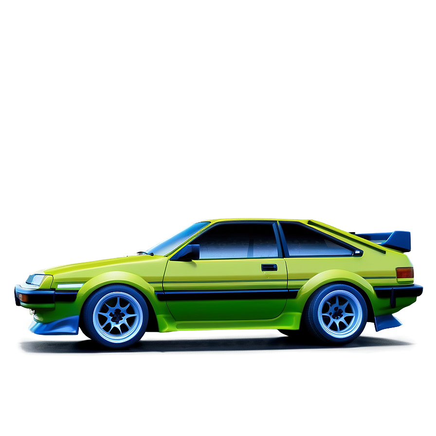 Ae86 Car Show Png Jit