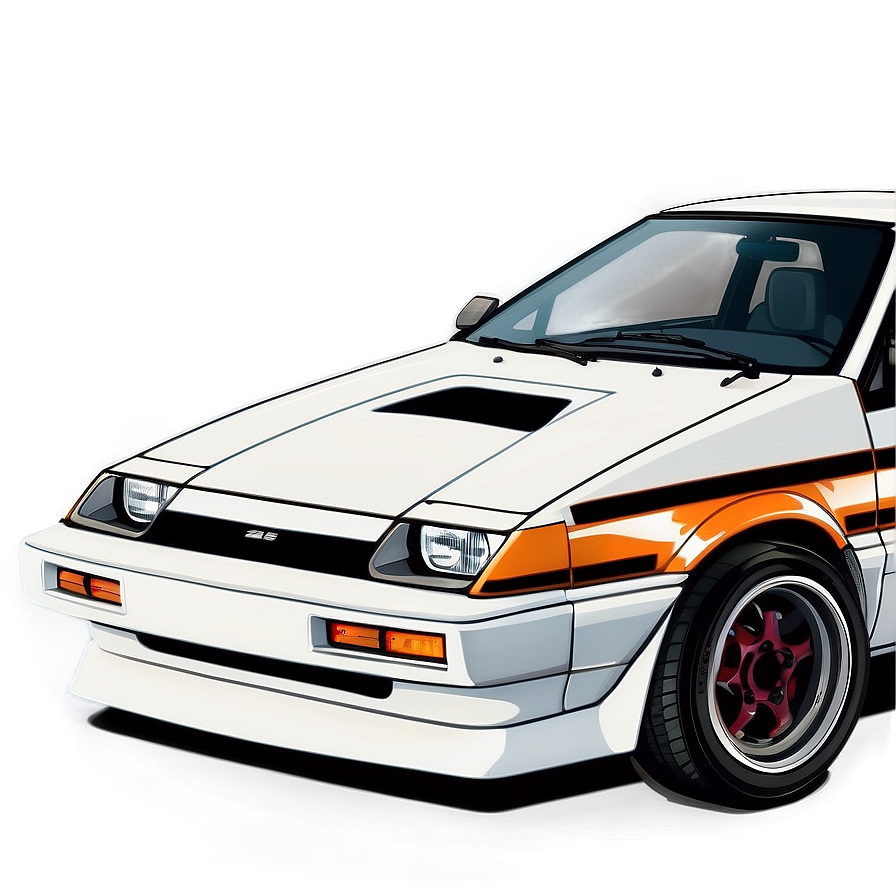 Ae86 Car Vector Png Fxe78