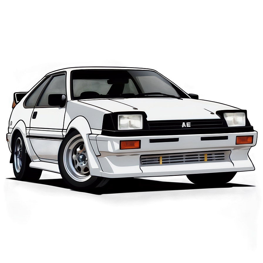 Ae86 Car Vector Png Vvj