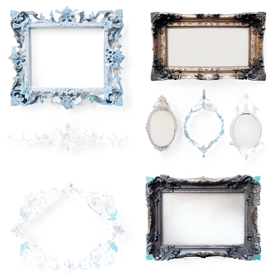 Aesthetic Frame Collection Png 06272024