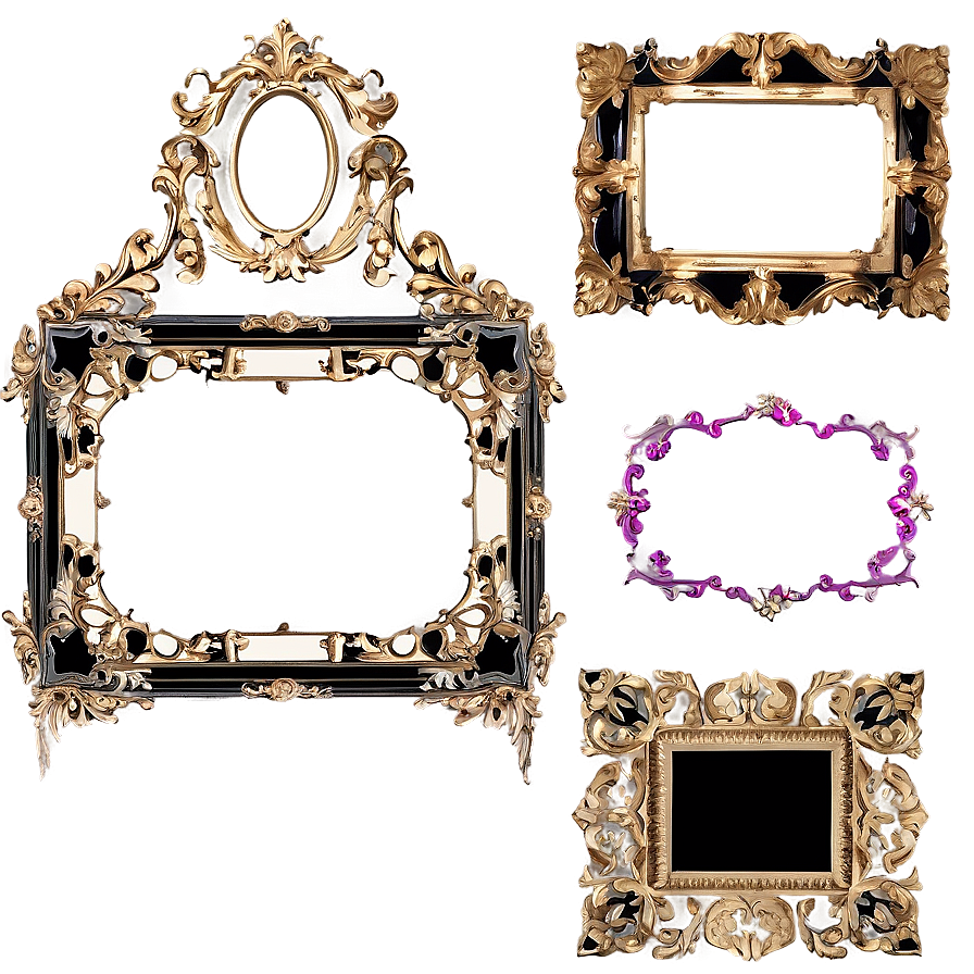 Aesthetic Frame Set Png Kgj26