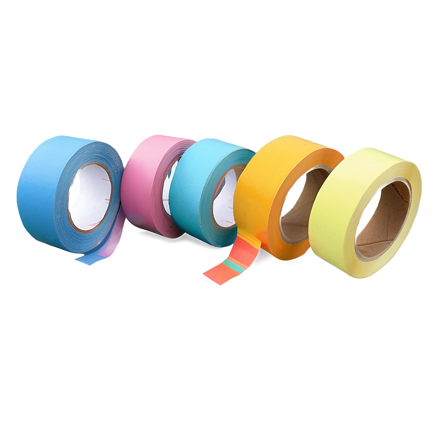 Aesthetic Tape Bundle Png Cig1